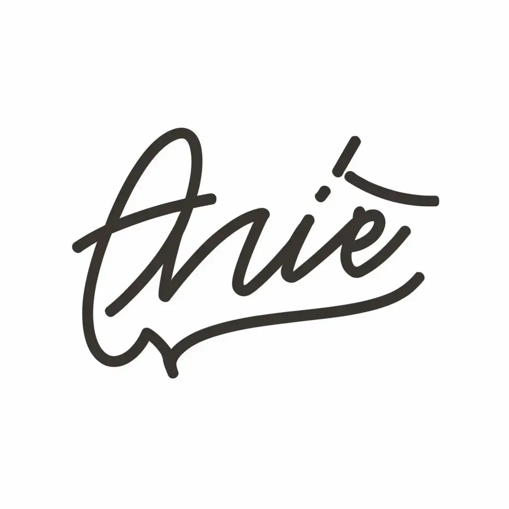 logo, Clothes, with the text "Ariè", typography, be used in Retail industry