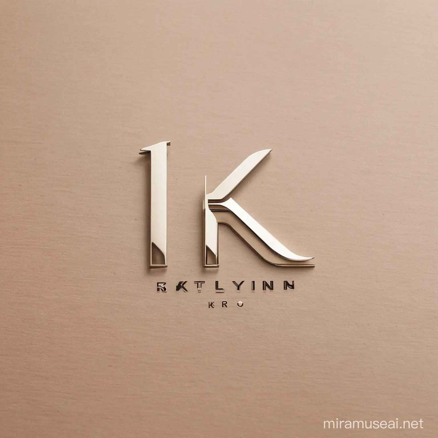 "Create a sleek and dynamic logo incorporating the initials 'KTR' for Katlyn, reflecting modernity and professionalism while capturing the essence of innovation and forward-thinking."