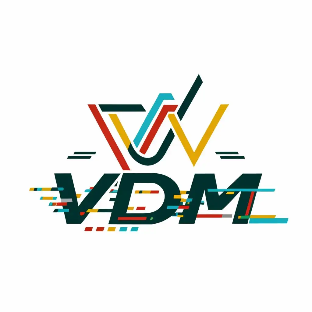 a logo design,with the text "VDM", main symbol:a logo design,with the text "VDM", main symbol:,bike,mountains,society,celebration,fun,background with fire,complex,clear background,complex,clear background