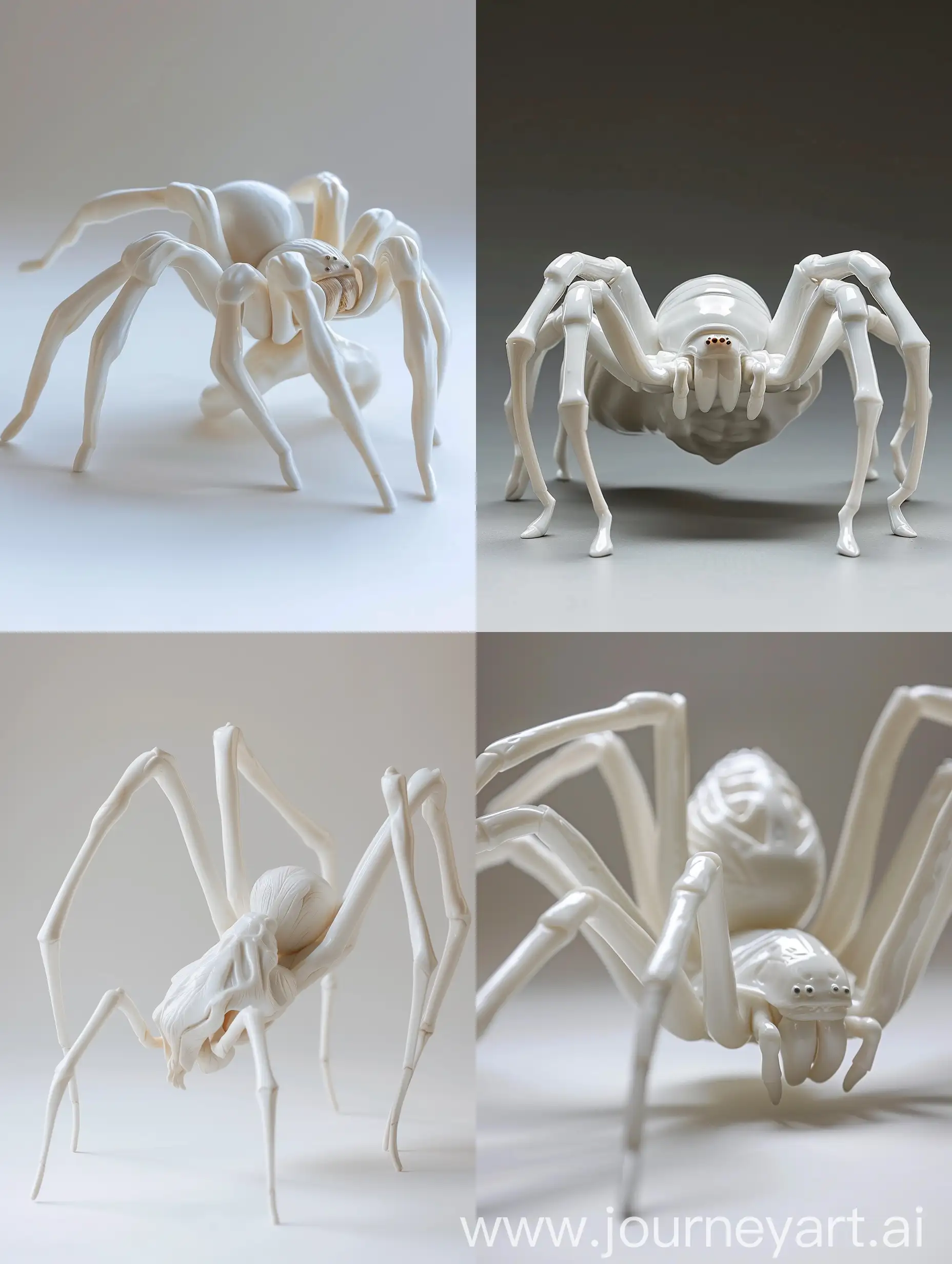 Porcelain-Spider-Sculpture-in-Japanese-Style