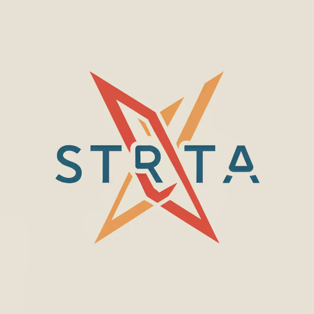 a logo design,with the text "Strata", main symbol:Strata,Moderate,clear background