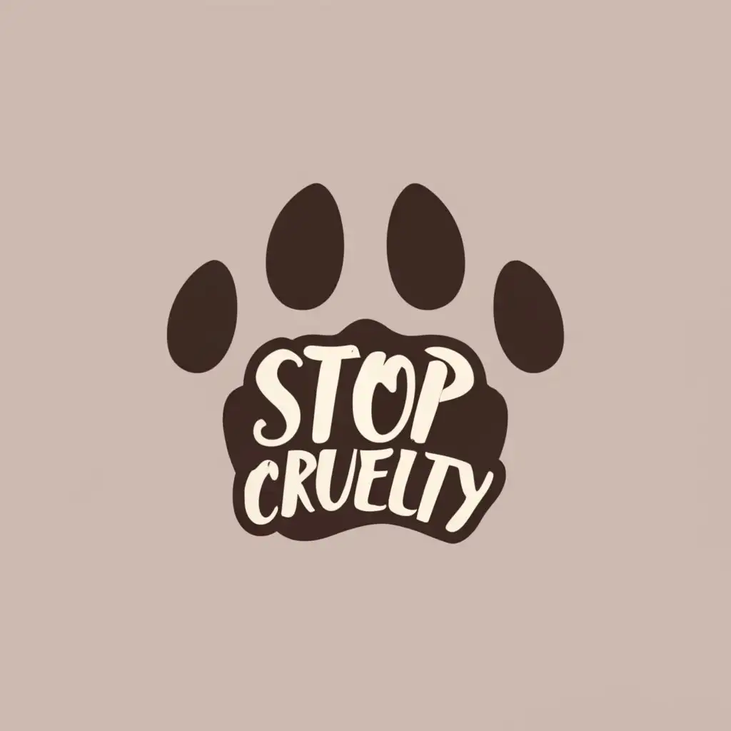 LOGO-Design-For-FurRespect-Compassionate-Animal-Paws-Typography