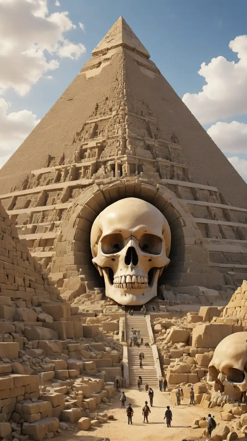 Skull Pyramid Construction Under Ishmaels Watch