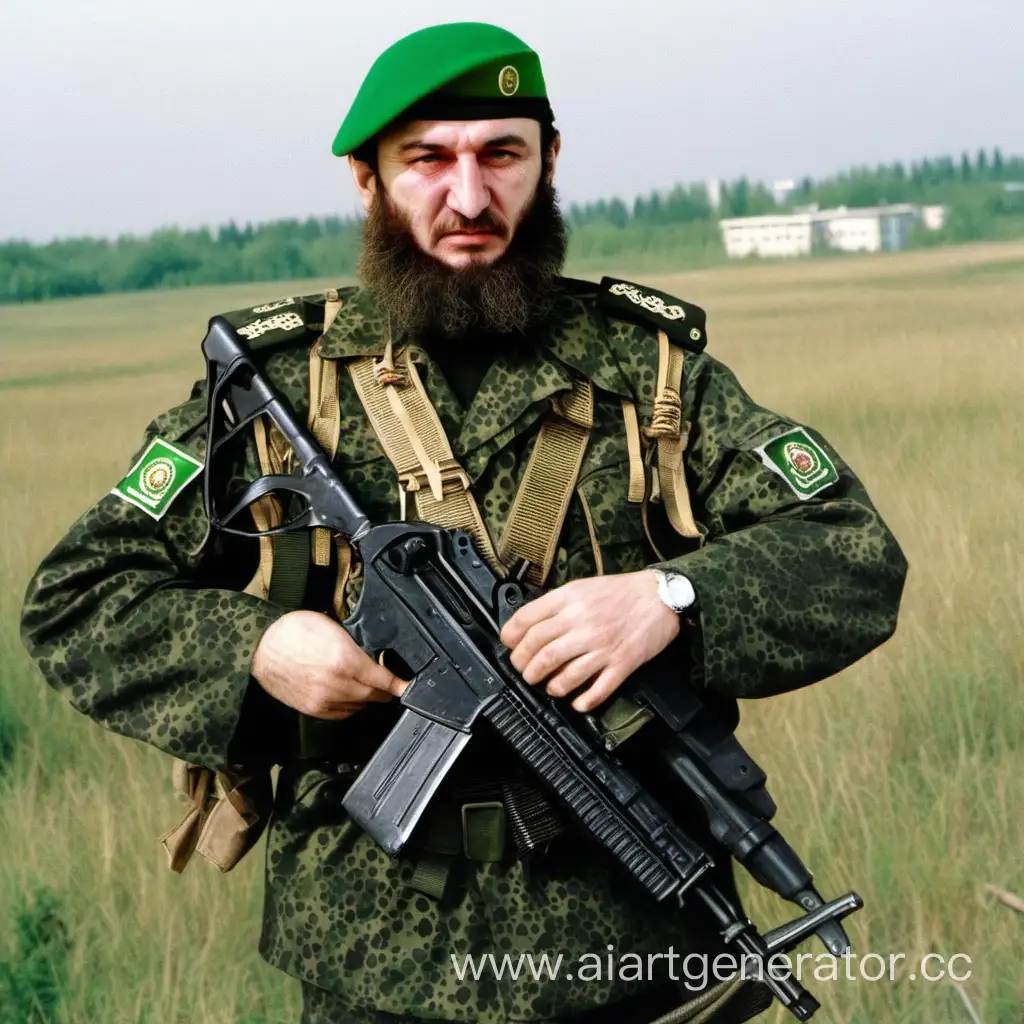 Chechen-Commander-Deshich-Leading-Troops-in-Mountain-Terrain