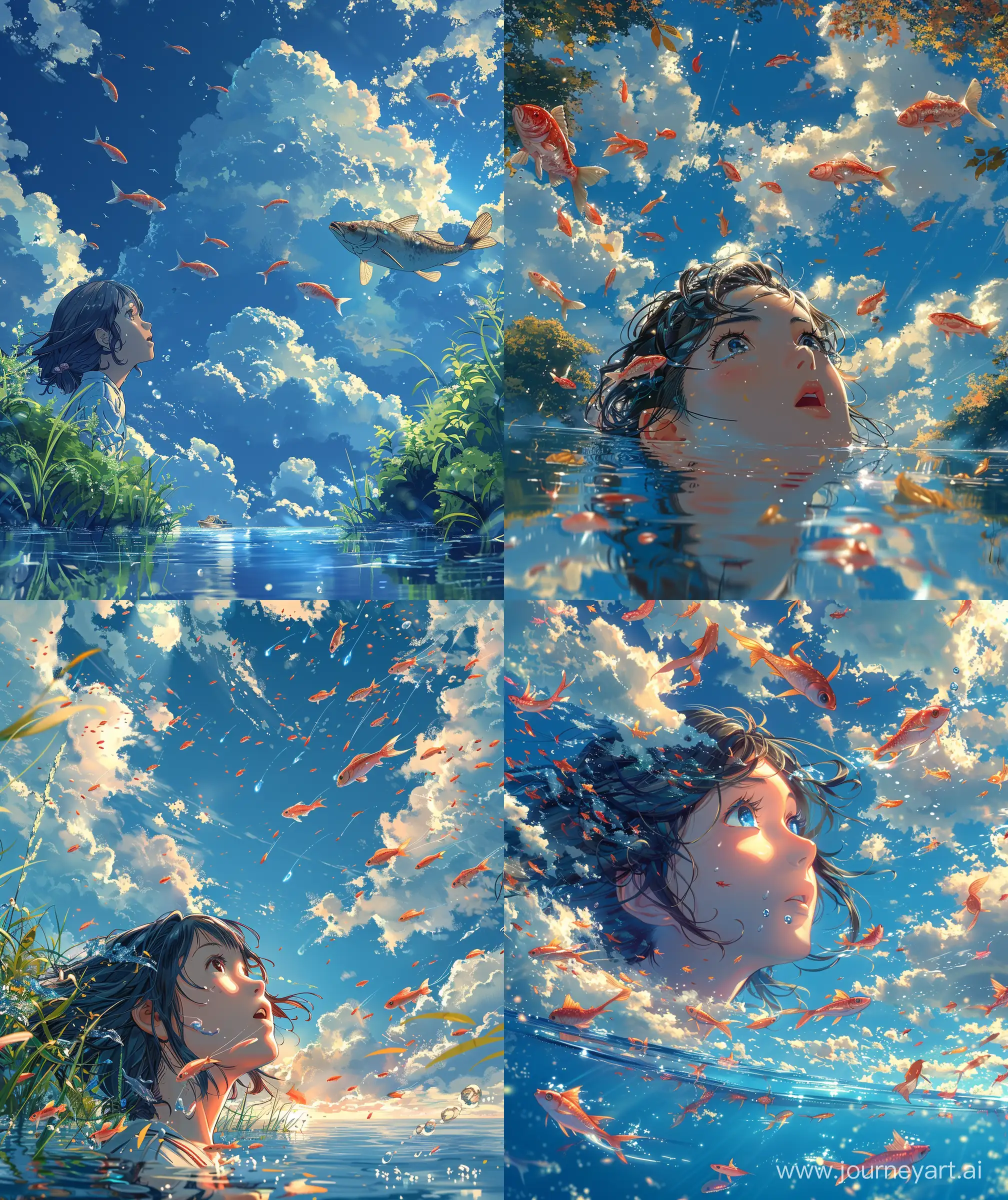 Magical-Sky-Escape-Anime-Style-Cloud-Man-and-Flying-Fish