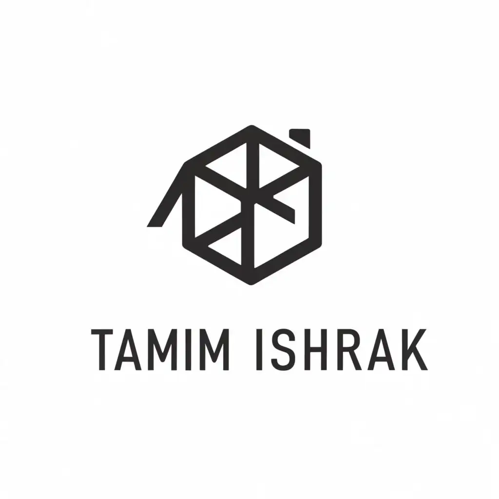 a logo design,with the text "Tamim Ishrak", main symbol:product, modern but simple. No tagline,Minimalistic,be used in Entertainment industry,clear background
