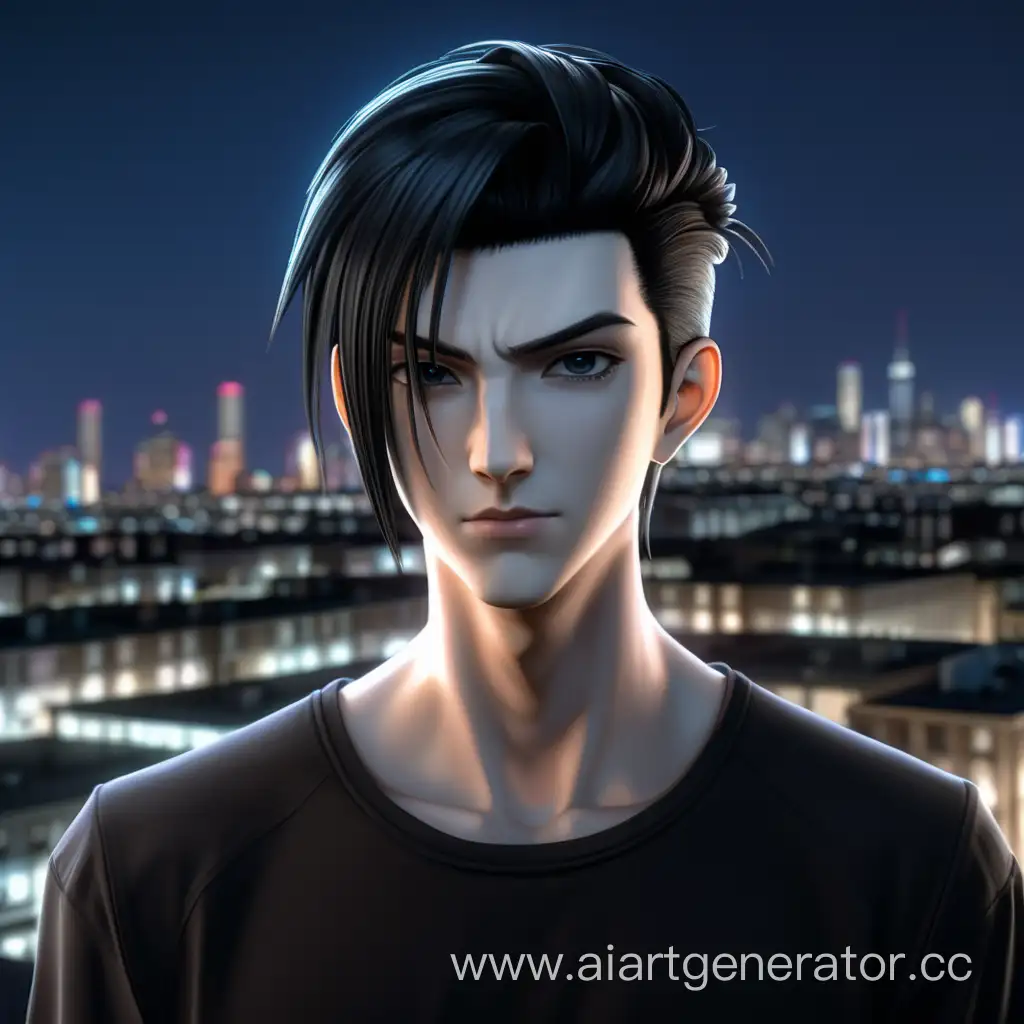 Anime-Portrait-of-Young-Guy-with-Dynamic-Lighting-in-Night-City