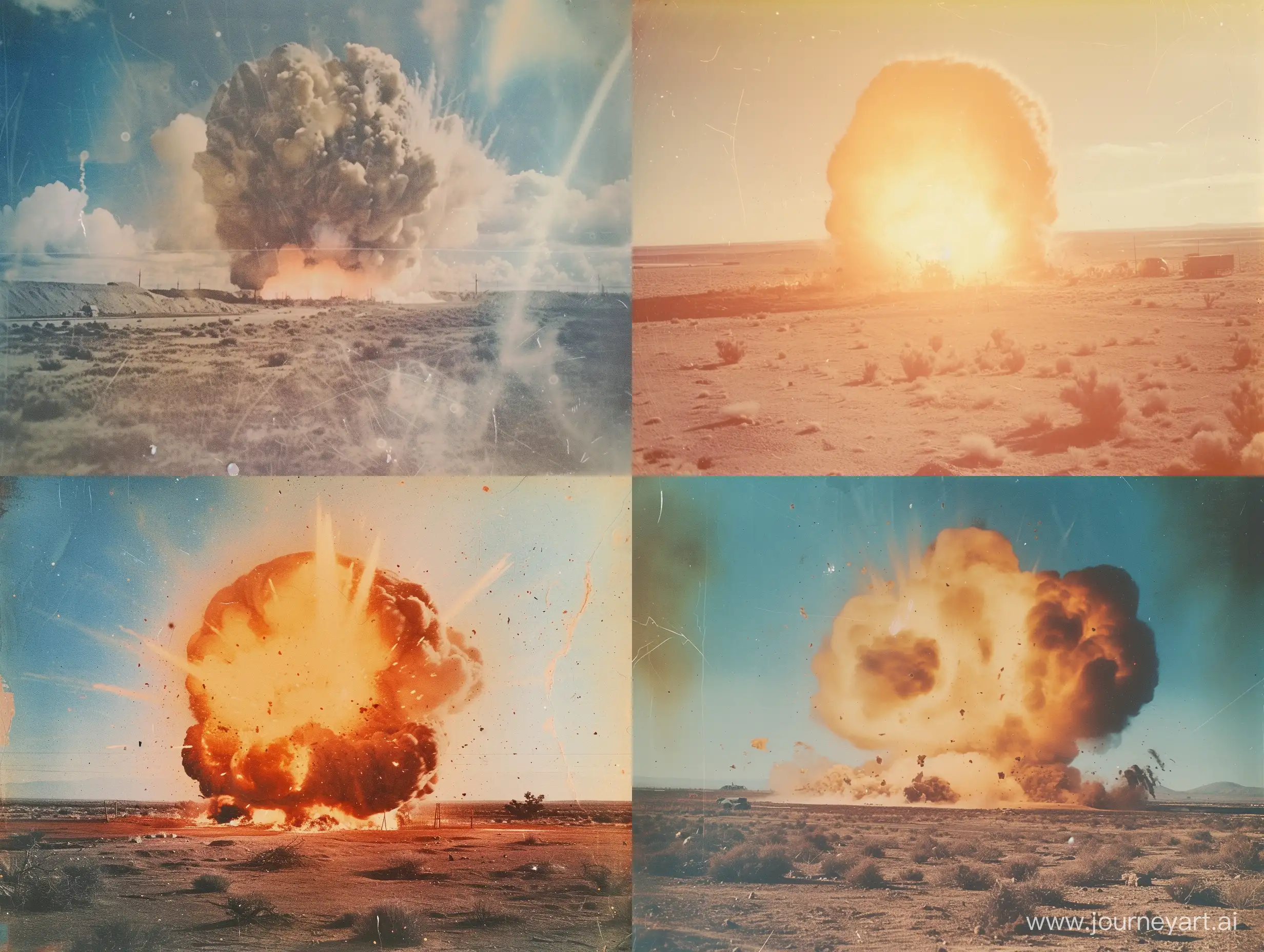 Documentary-Photo-Nuke-Explosion-at-Test-Site-Captured-on-Disposable-Camera