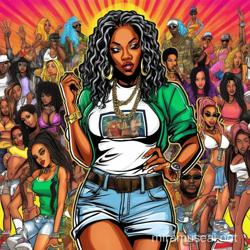 fabalous spiritual swagger wild crazy dope amazing 2015 rap album cover movie cover secy girls background cartoon model