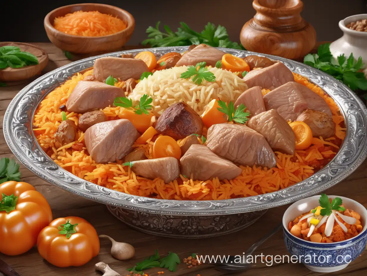 Delicious-Plov-Recipe-with-Vibrant-Ingredients