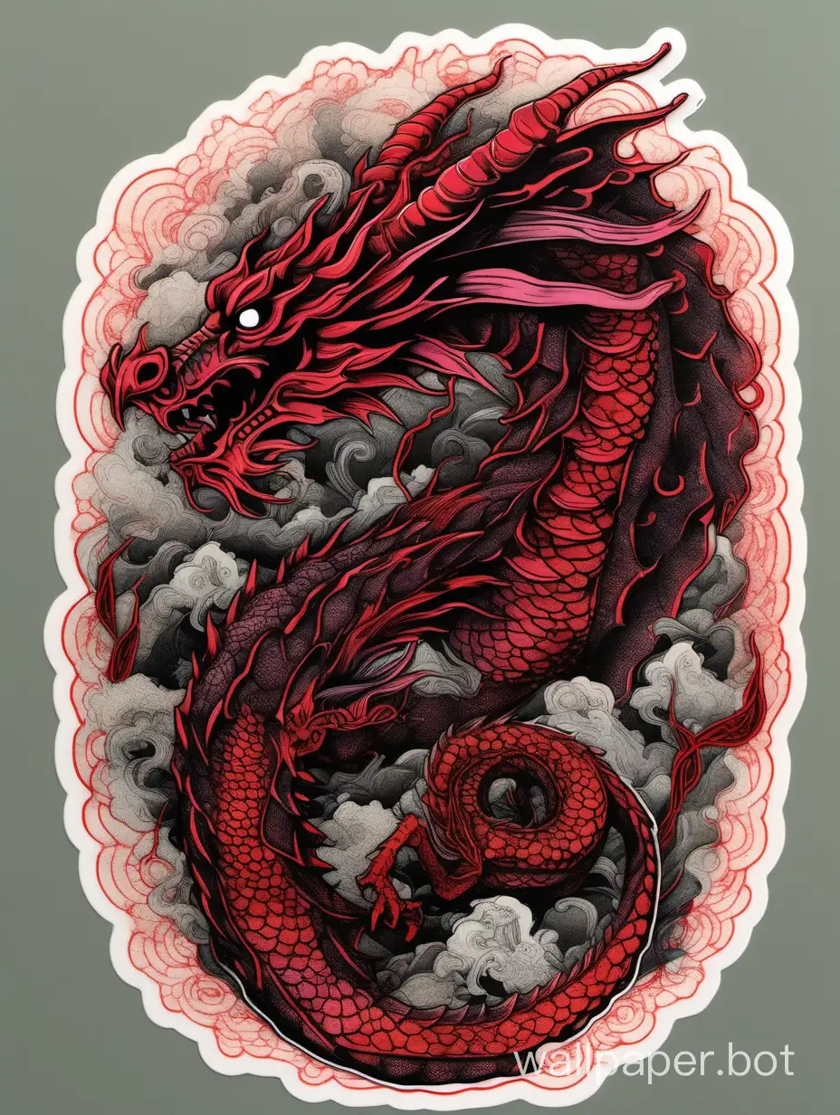 Enchanting-Dragon-Head-in-Liquid-Ink-Mystic-Art-with-Black-Red-Palette