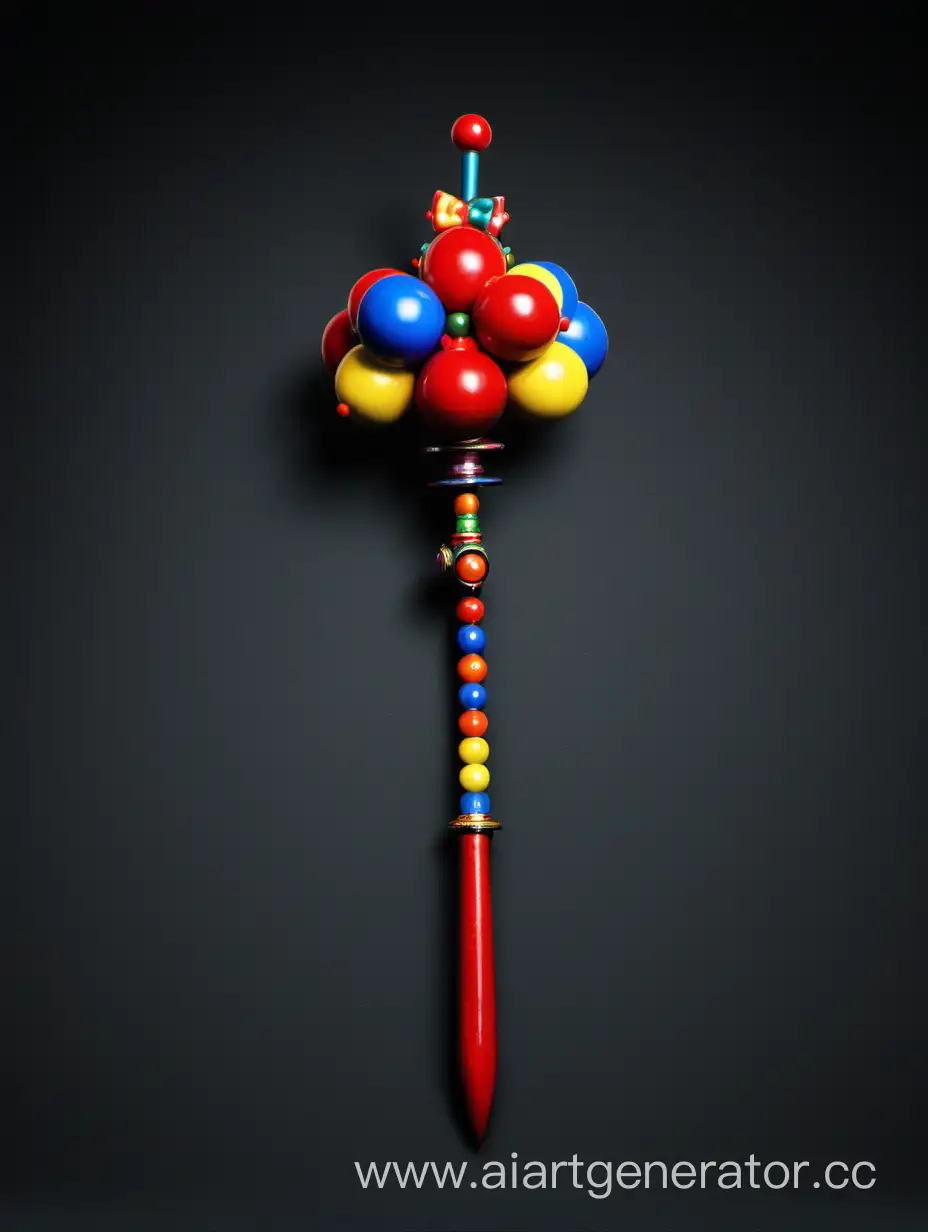 Colorful-Clown-Juggling-Balloons-as-Weapons