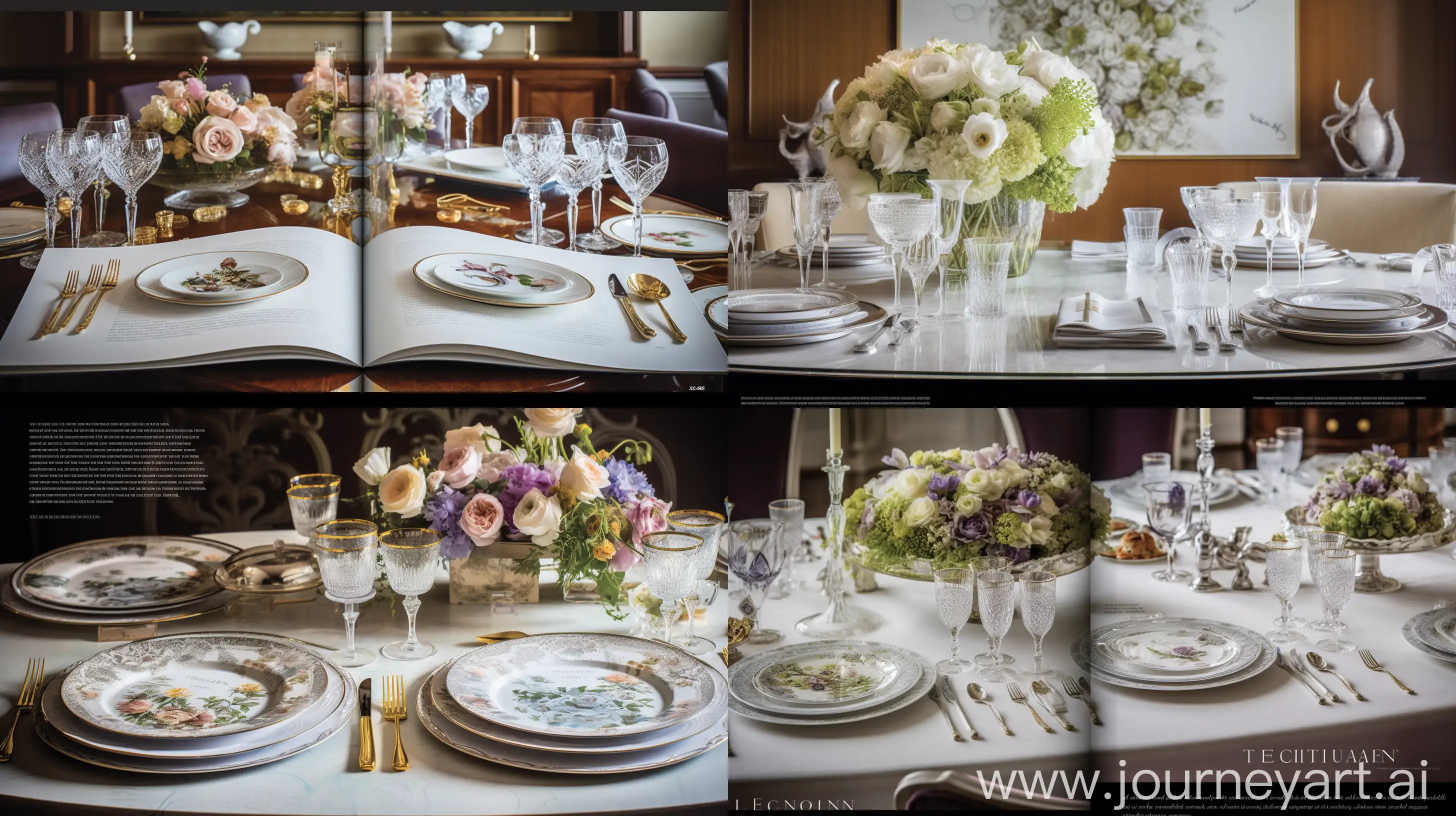 Exquisite-Dining-Table-Elegant-Tableware-and-Culinary-Artistry