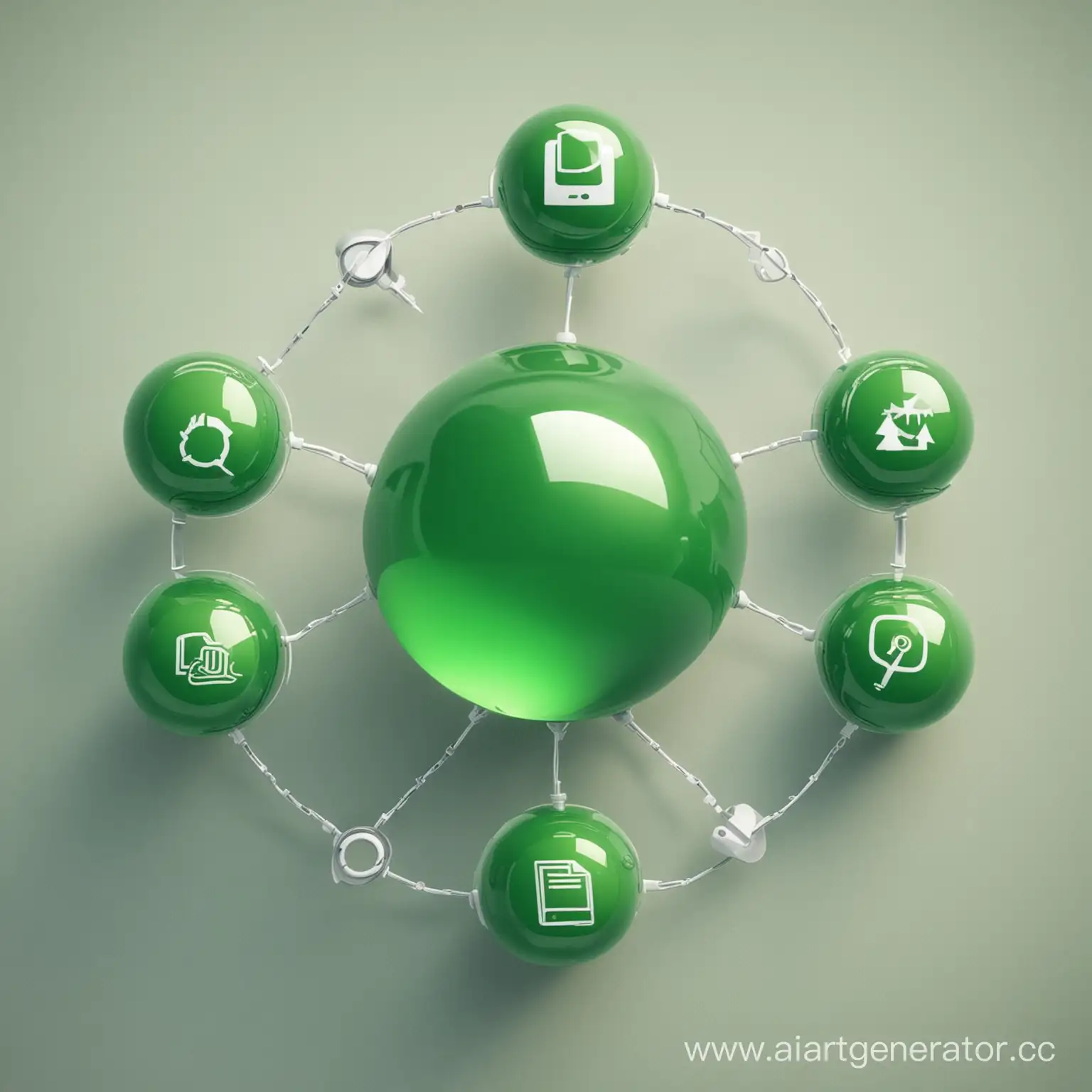 Connected-Application-Icons-Encircled-by-Green-Sphere