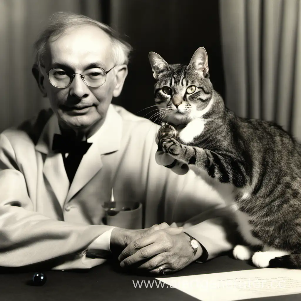 Feline-Physicist-Honored-with-Nobel-Prize-for-Quantum-Research