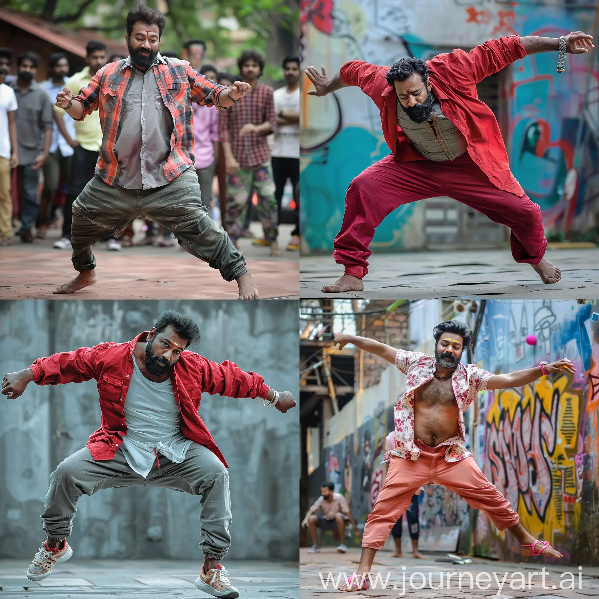 actor mohanlal as street dancer