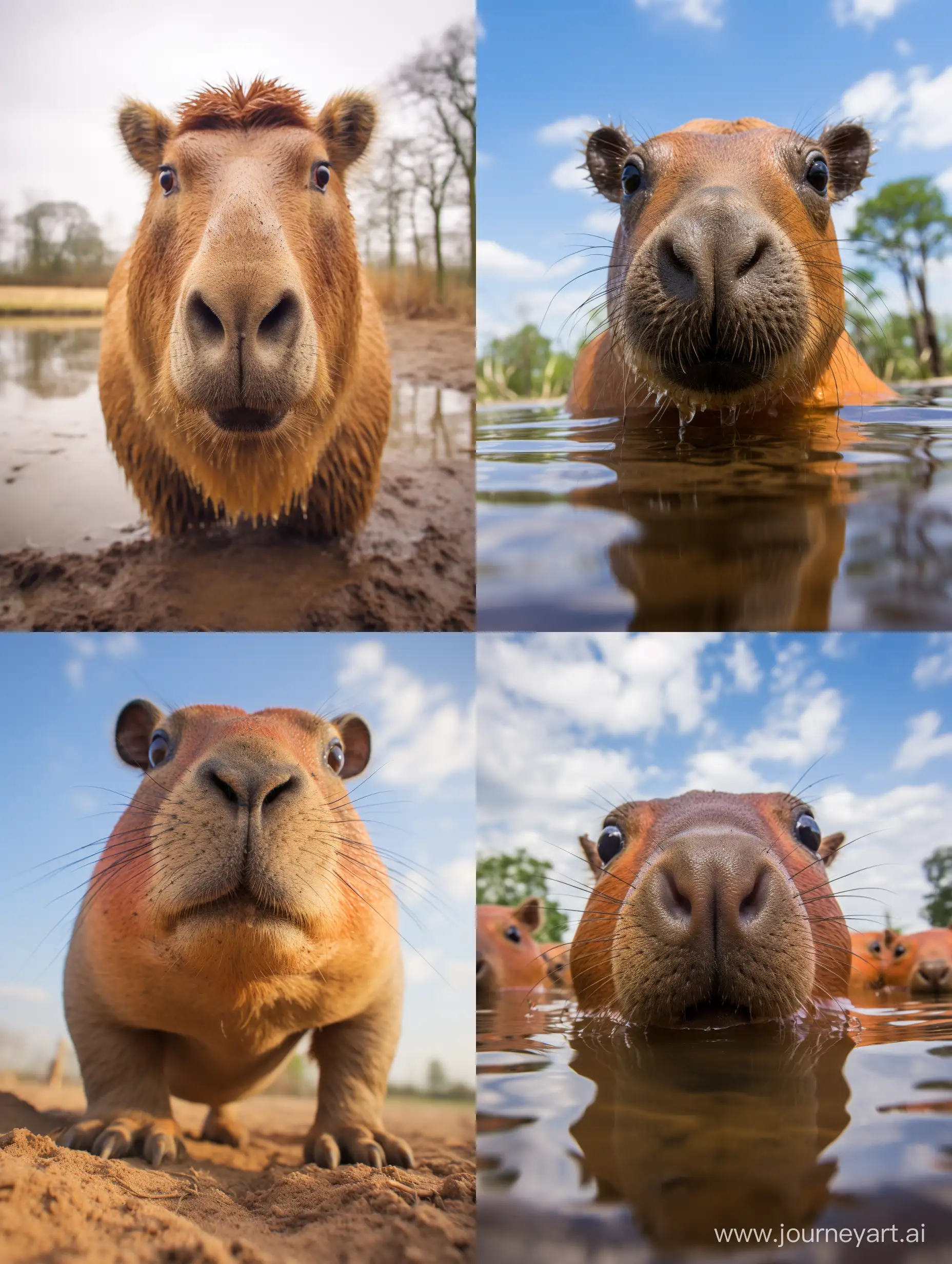 Majestic-Capybara-Portrait-Full-Height-Professional-Photo-in-High-Detail