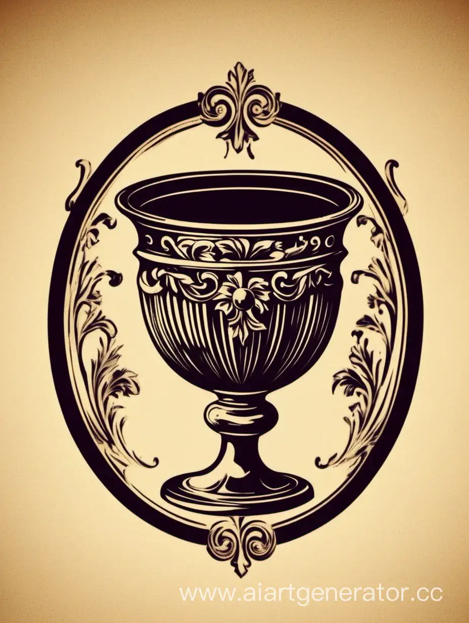 Vintage-Wine-Cup-Emblem-for-Timeless-Elegance