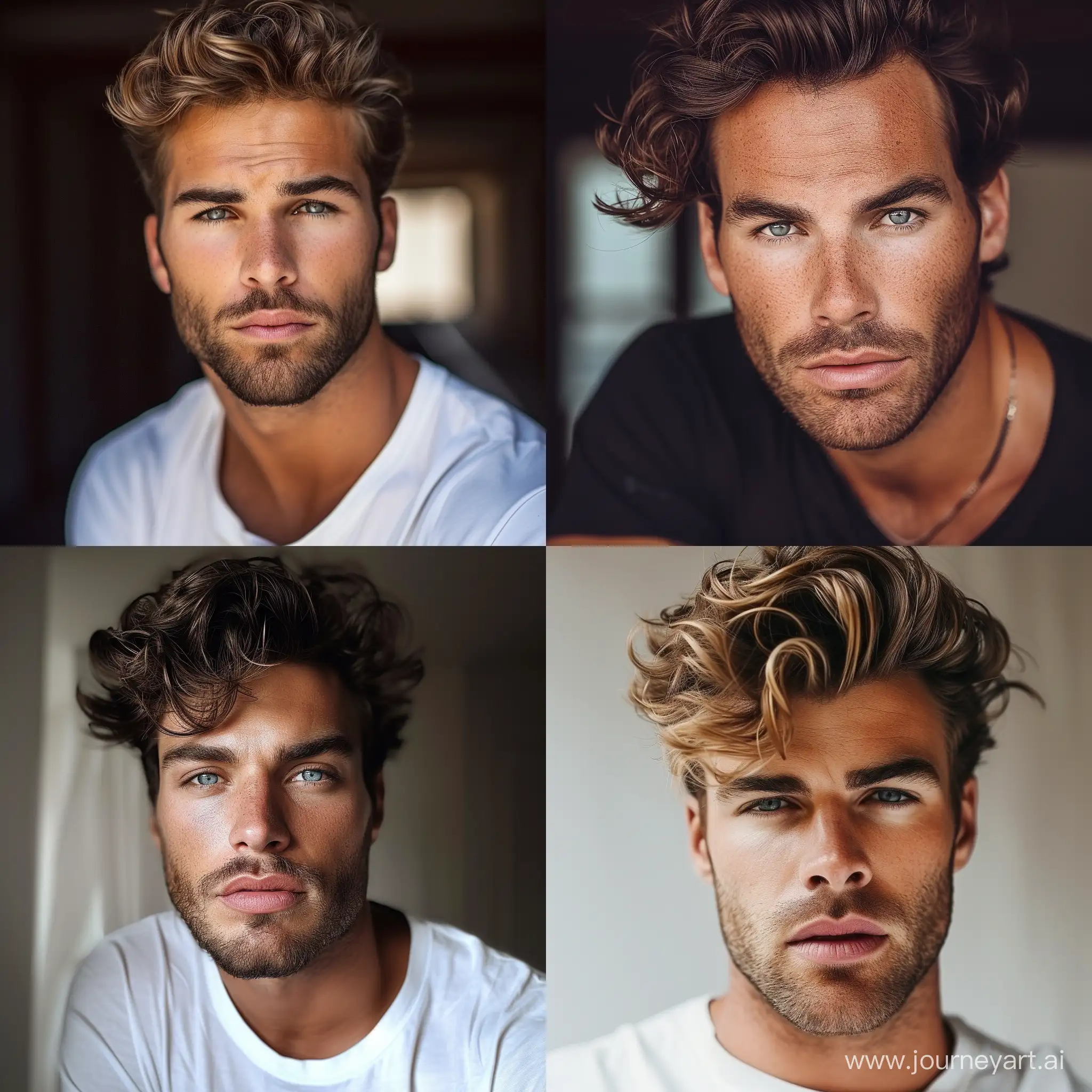 Handsome-Man-Portrait-with-Versatile-Charm-and-Striking-Features