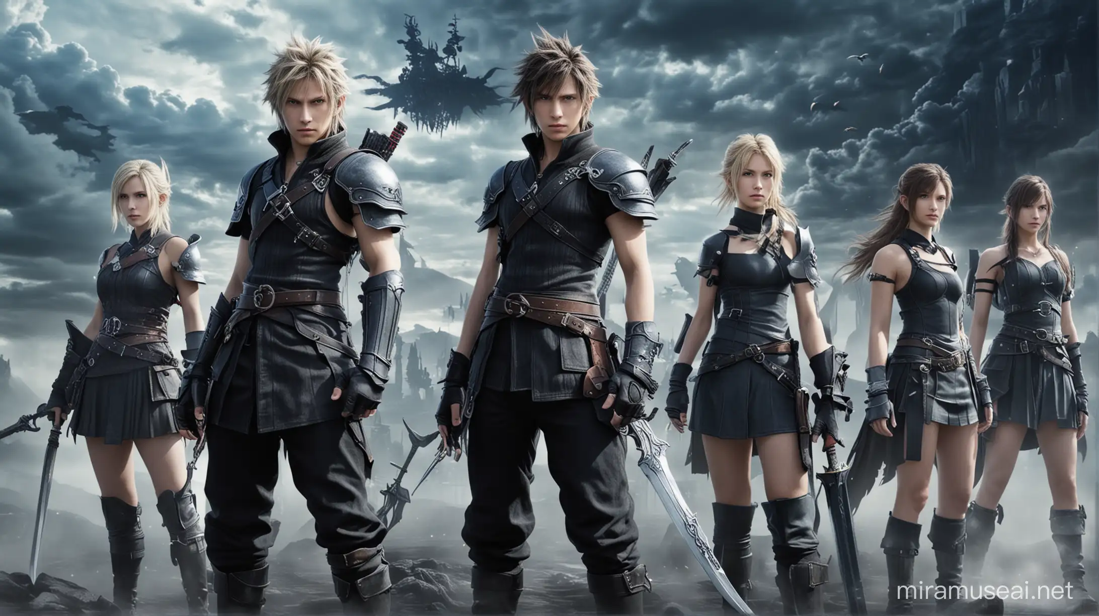 Epic Live Action Final Fantasy Movie with Classic Series Elements