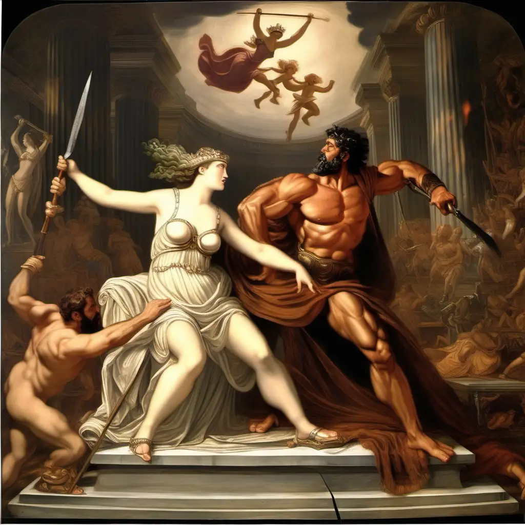 Heras Manipulation Hercules Tragically Ends His Wifes Life