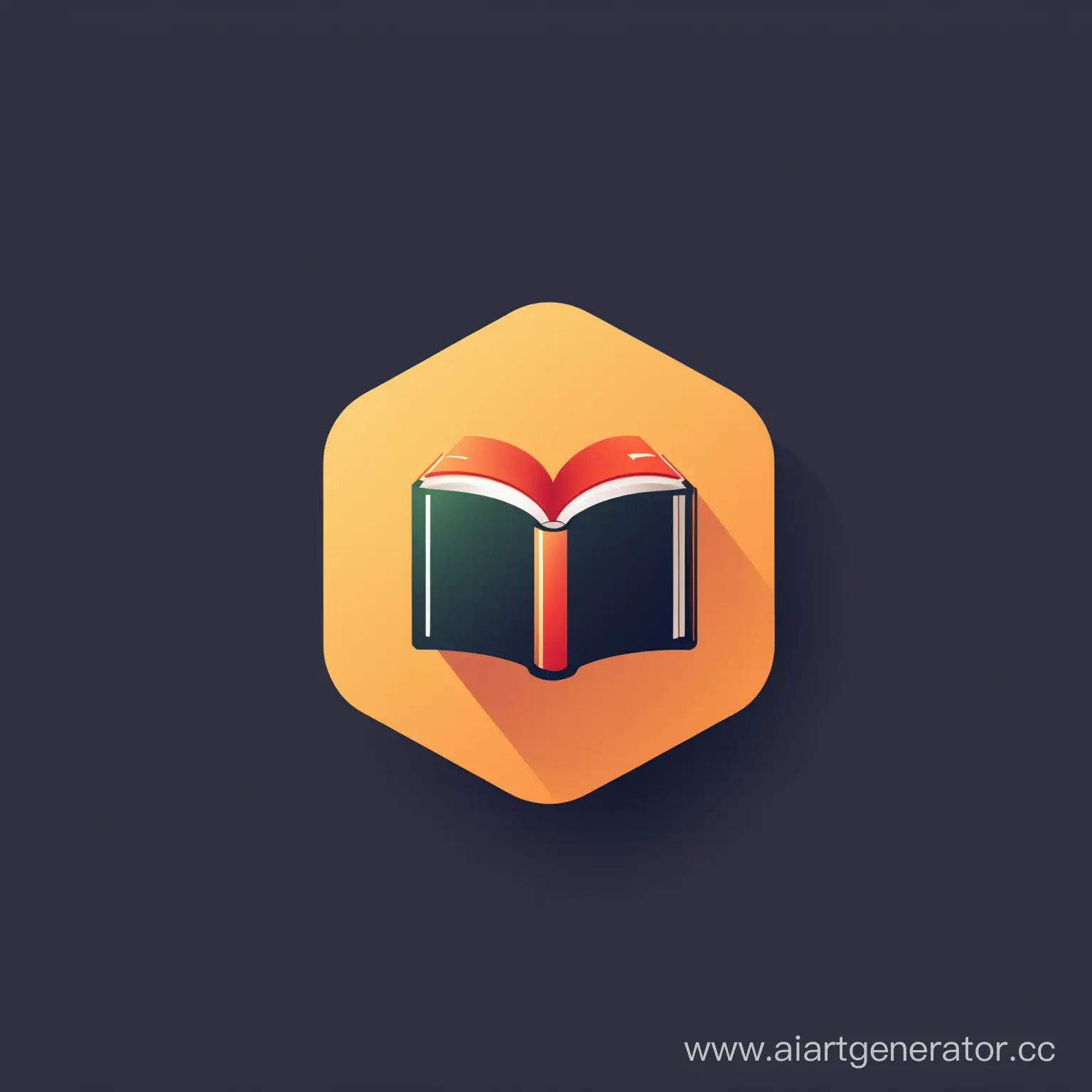 Логотип, подхожящий для приложения с рецензиями на книги