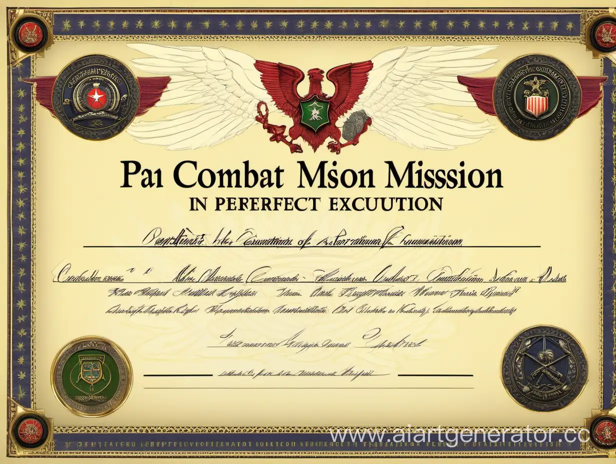 Eastern-Style-Combat-Mission-Certificate