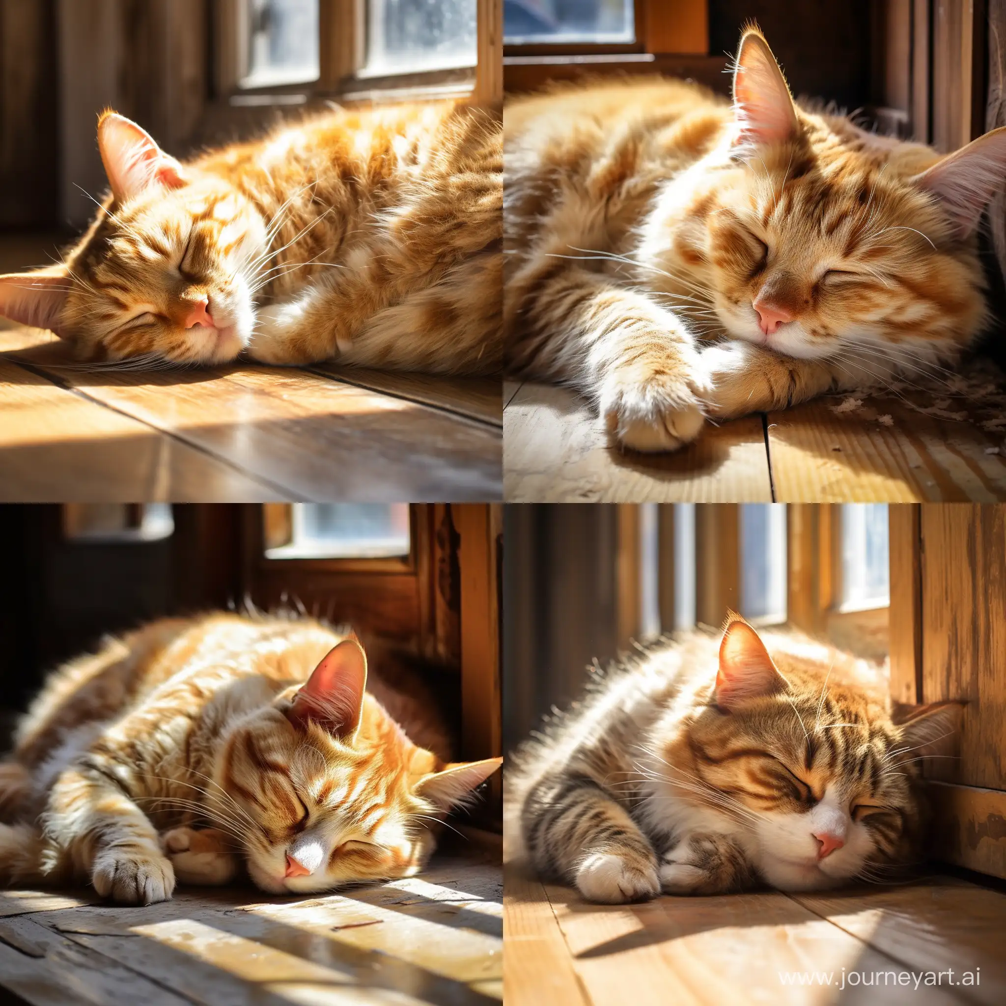 Tranquil-Cat-Nap-on-Cozy-Wooden-Floor