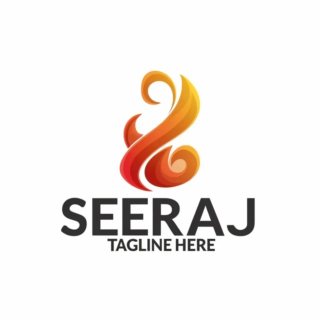 a logo design,with the text SEERAJ, main symbol:LATEST TRENDS,Moderate, be used in Retail industry, clear background