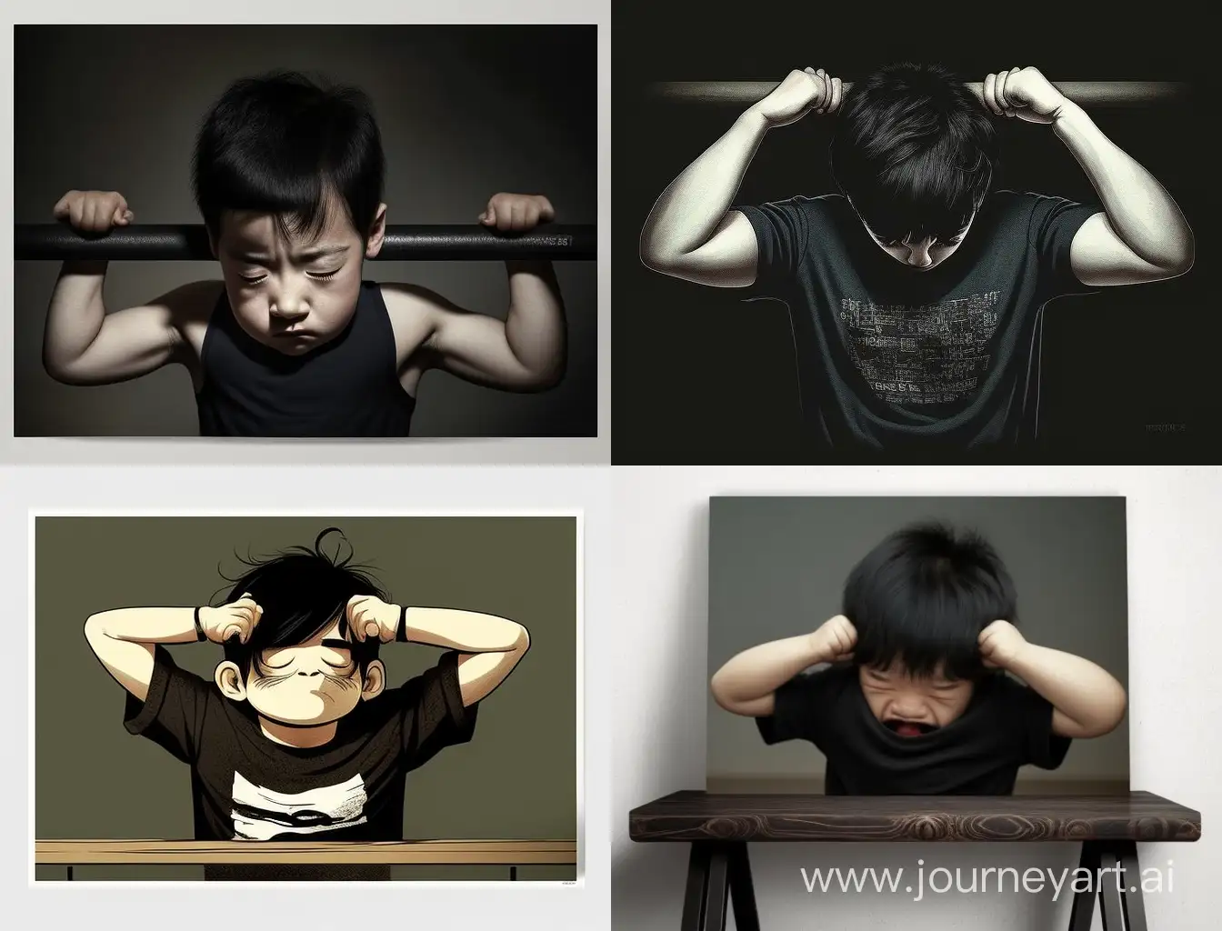 Asian-Boy-Performing-Bodyweight-Exercises-with-Determination
