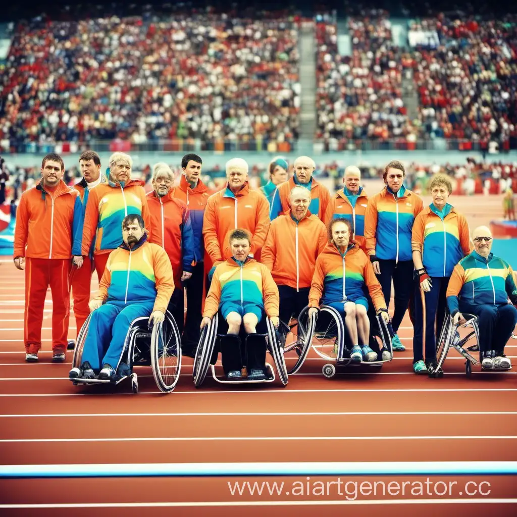 Vibrant-Paralympic-Competition-Gathering-Numerous-Athletes