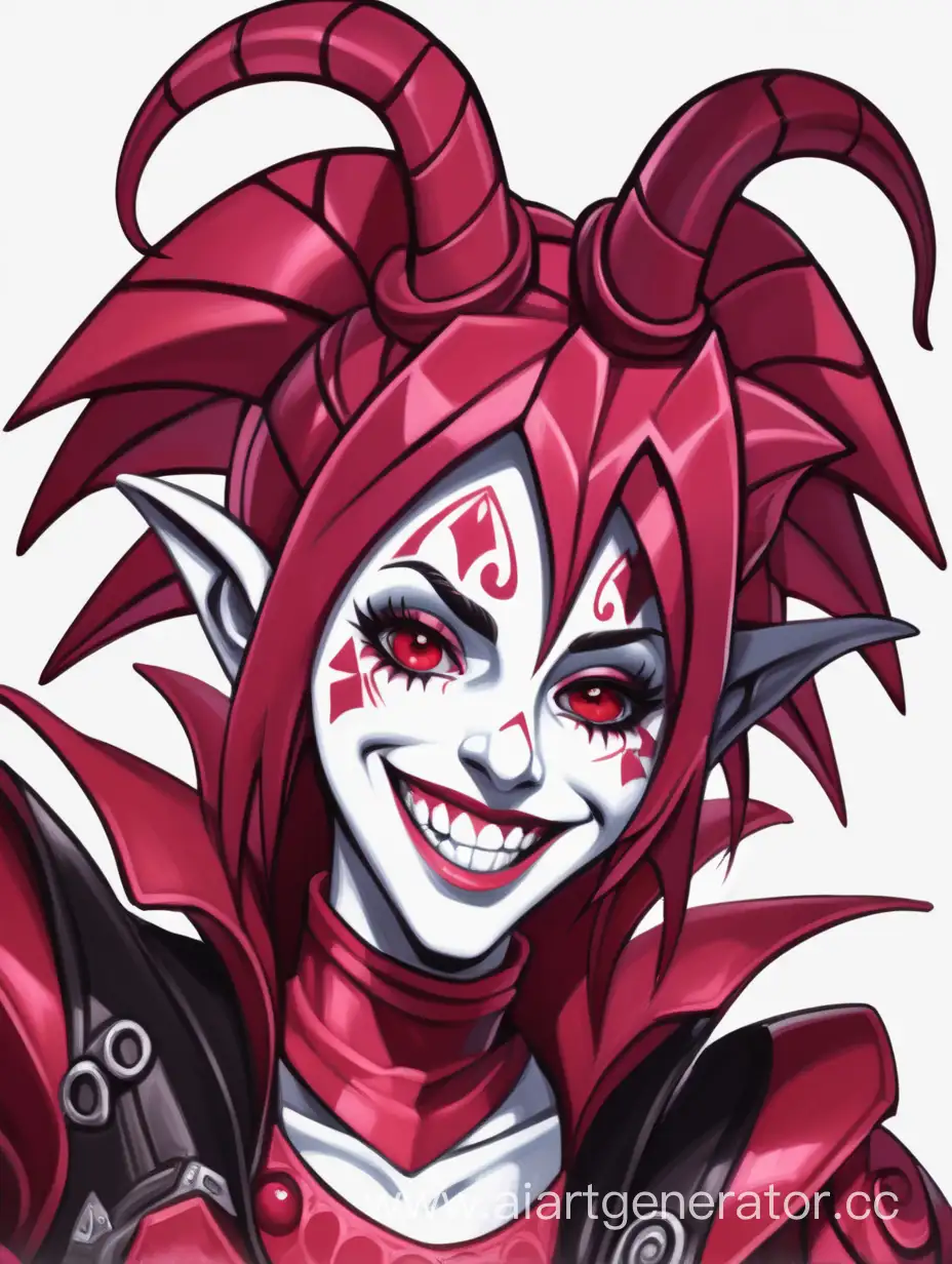 Ruby-Jester-Smiling-Sweetly-in-Enchanting-Atmosphere