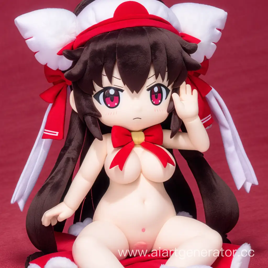 Reimu hakurei nude plush fumofumo.