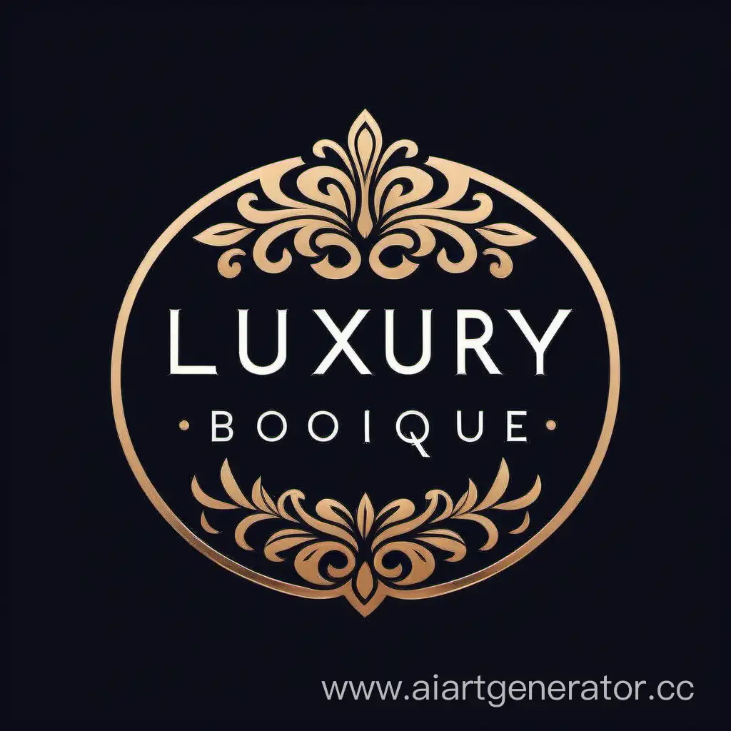 Логотип для бутика бредовой одежды премиального Качества,  с названием Luxury Room Boutique