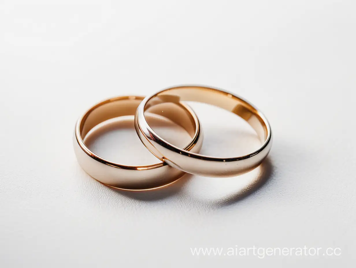 Elegant-Wedding-Rings-on-White-Background