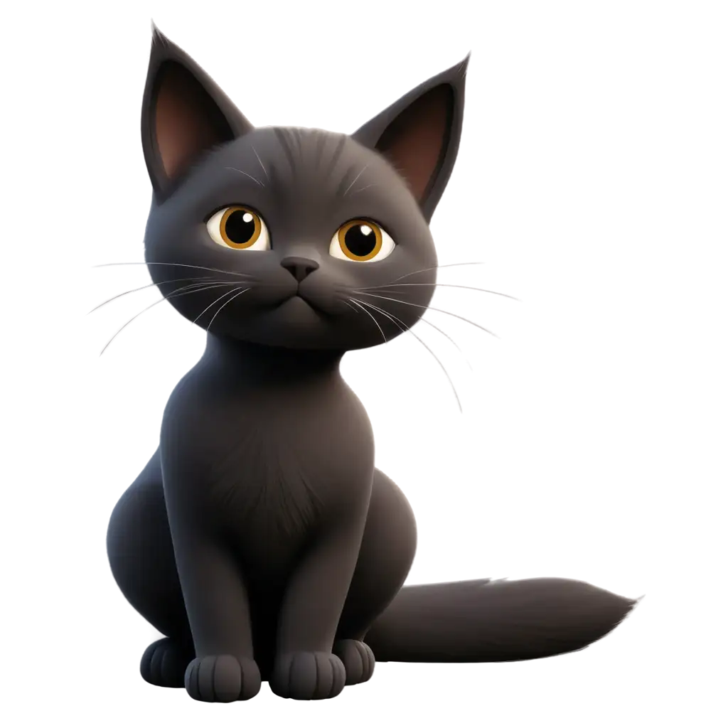 Cute cartoon cat