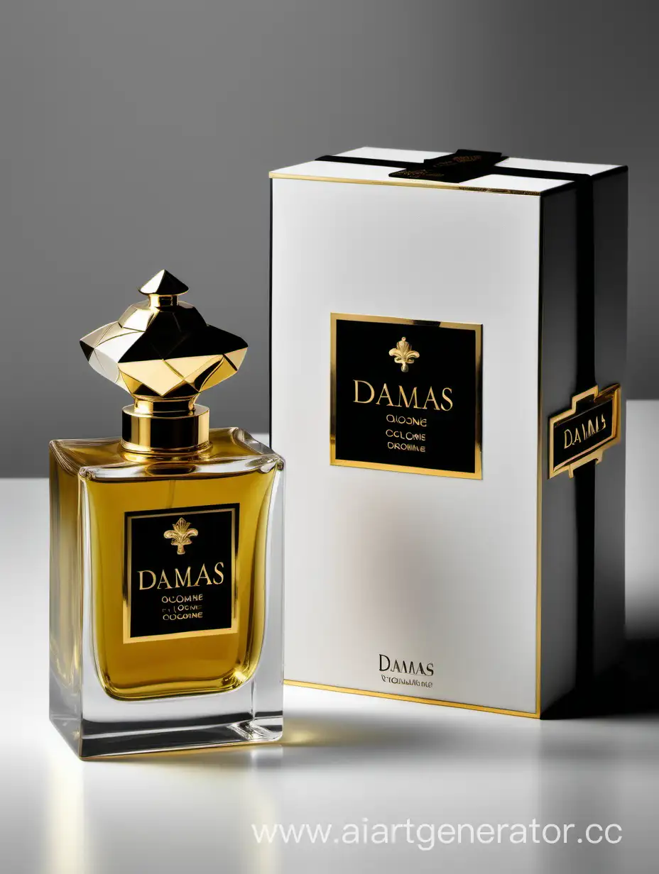 Luxurious-Damas-Cologne-Displayed-in-Elegant-Baroque-Setting