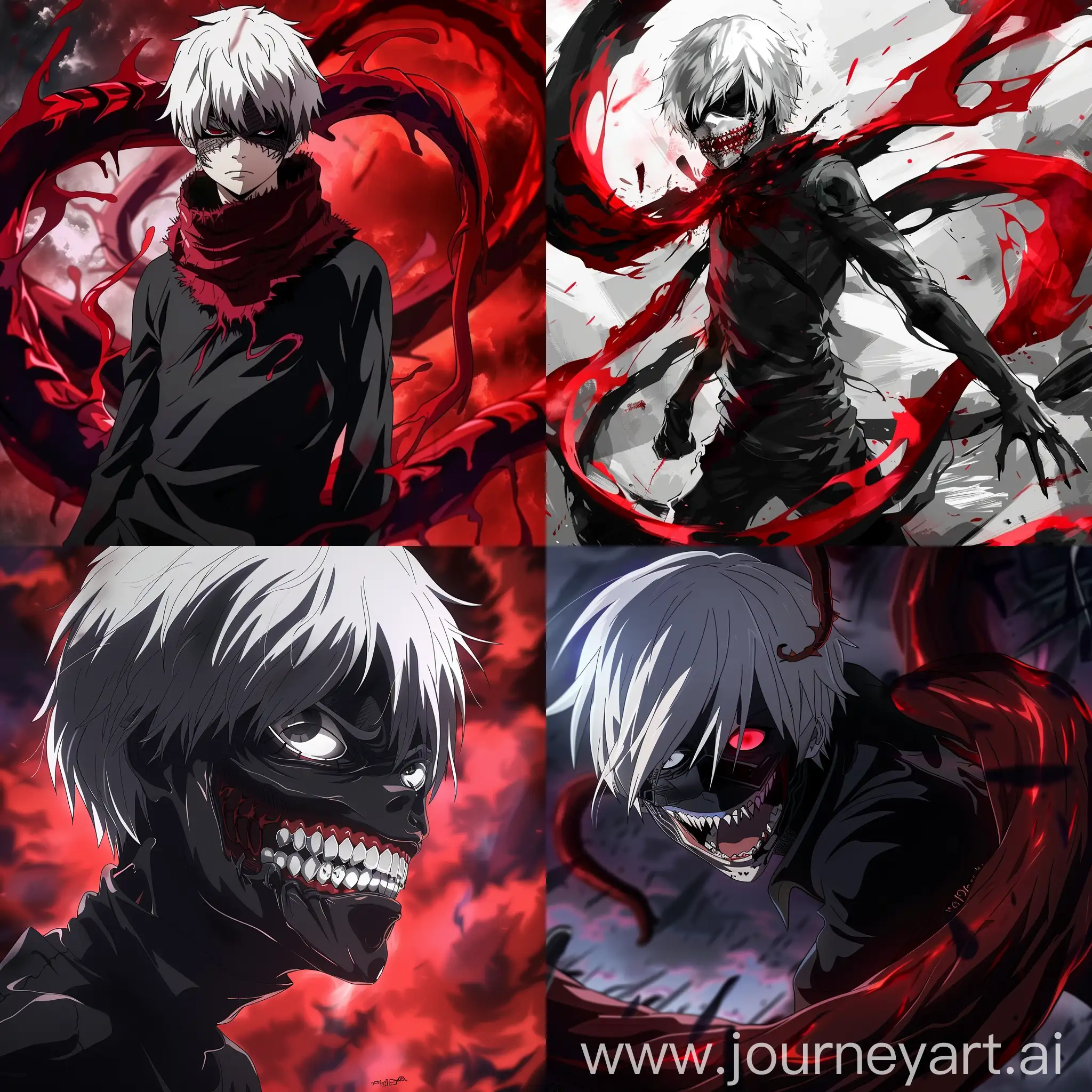 Tokyo-Ghoul-Fan-Art-Ghoul-with-Koukaku-Kagune