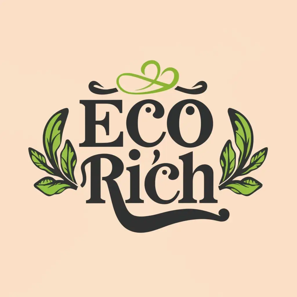LOGO-Design-For-Eco-Rich-NatureInspired-Typography-in-Earthy-Tones