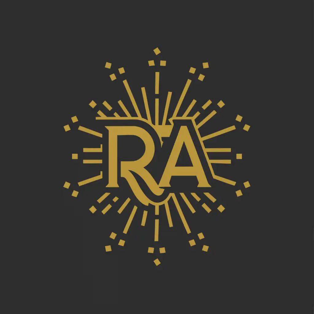 a logo design,with the text "cosmo-ra", main symbol:ra,Moderate,be used in Religious industry,clear background