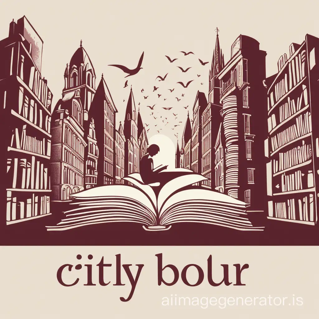 city, books, writer, logo, writer 1600x1200