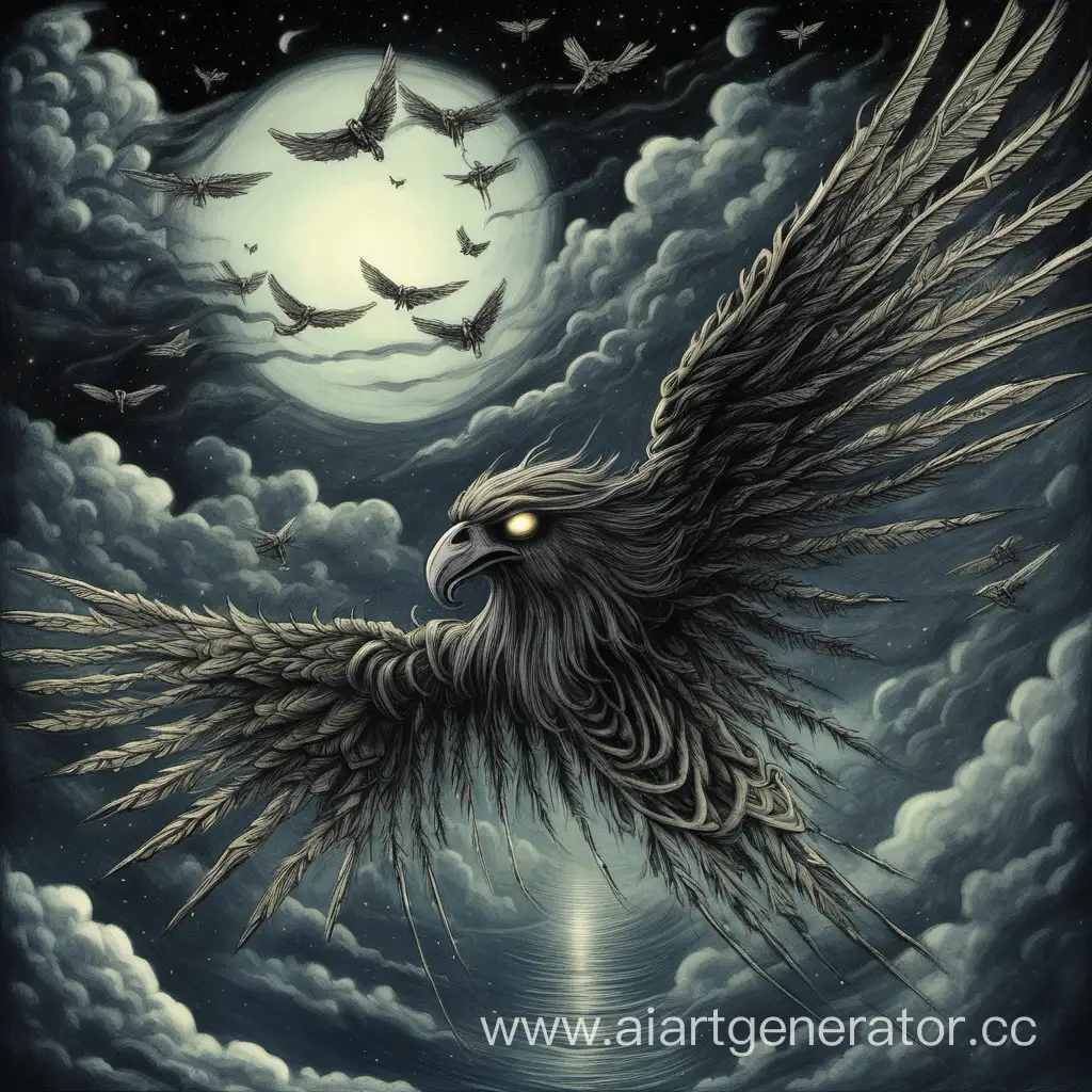 Nocturnal-Flight-of-Dread-Mysterious-Wings-in-the-Night