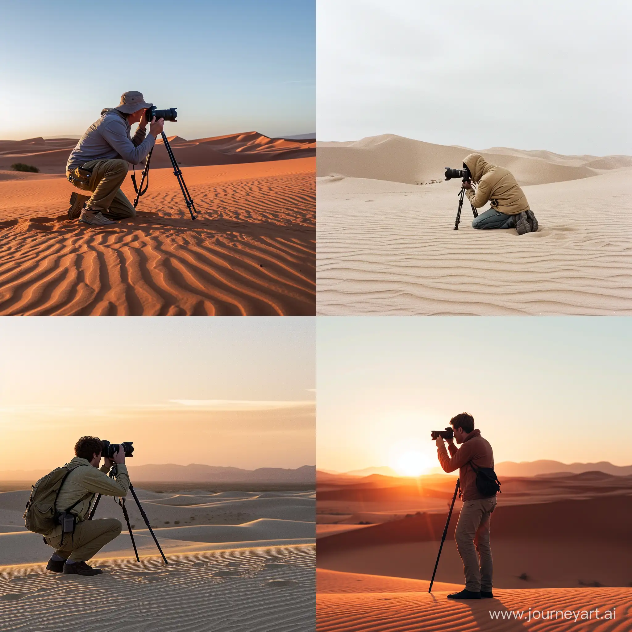 Solitary-Photographer-Capturing-Desert-Beauty