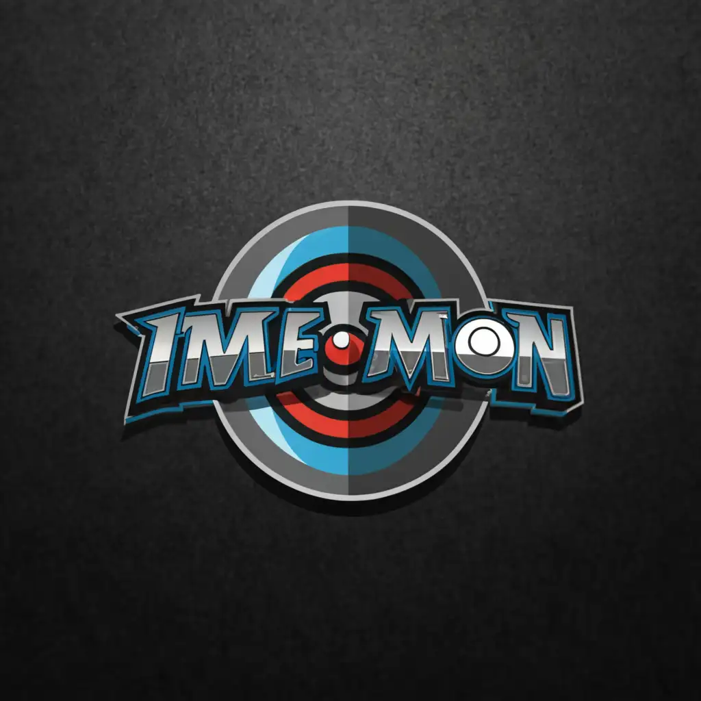 a logo design,with the text IMEMON, main symbol:pokeball,Moderate, be used in Entertainment industry, clear background