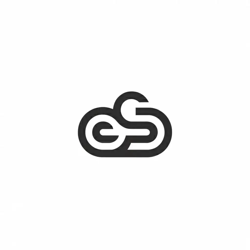 a logo design,with the text "C5S", main symbol:cloud and database,Minimalistic,be used in Technology industry,clear background