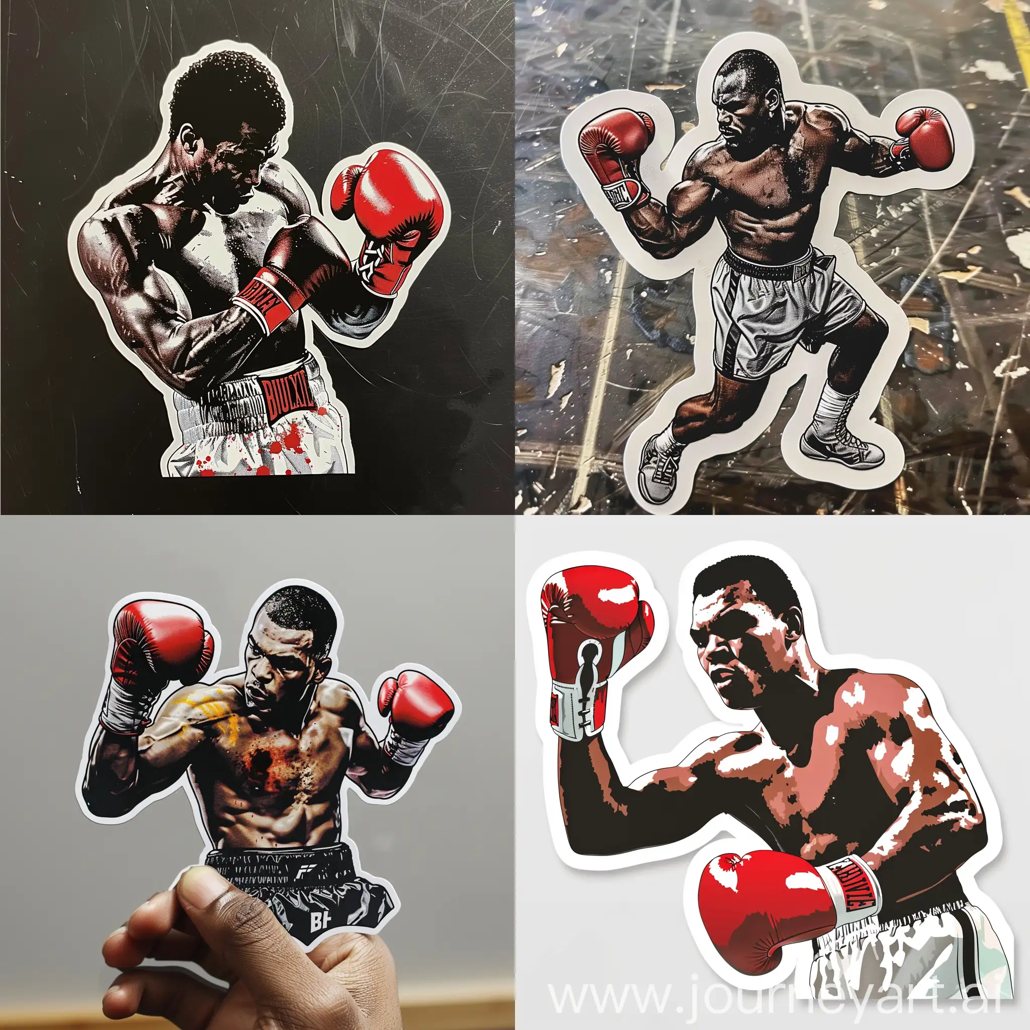 Boxer-Training-Sticker-with-Intense-Focus-and-Determination