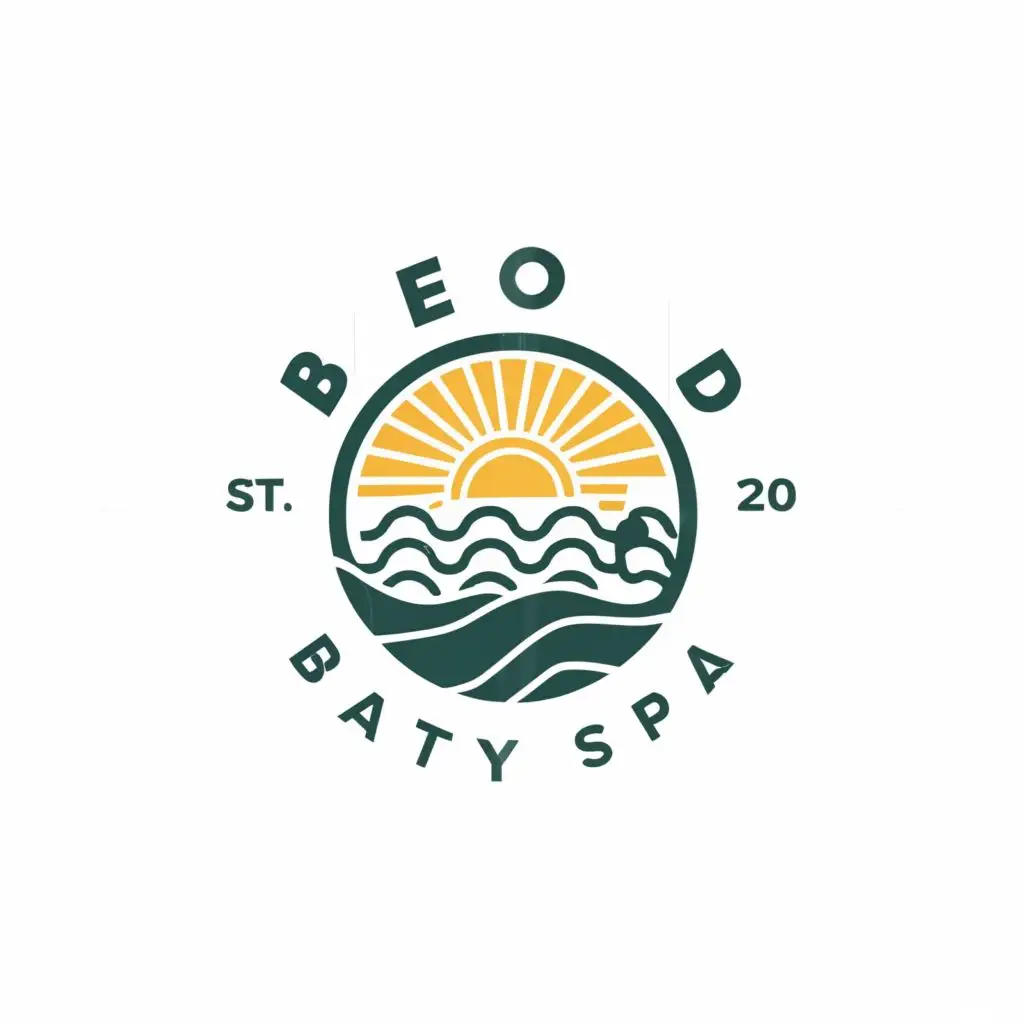 a logo design,with the text "beo", main symbol:Logo name with simplistic sea around,Minimalistic,be used in Beauty Spa industry,clear background