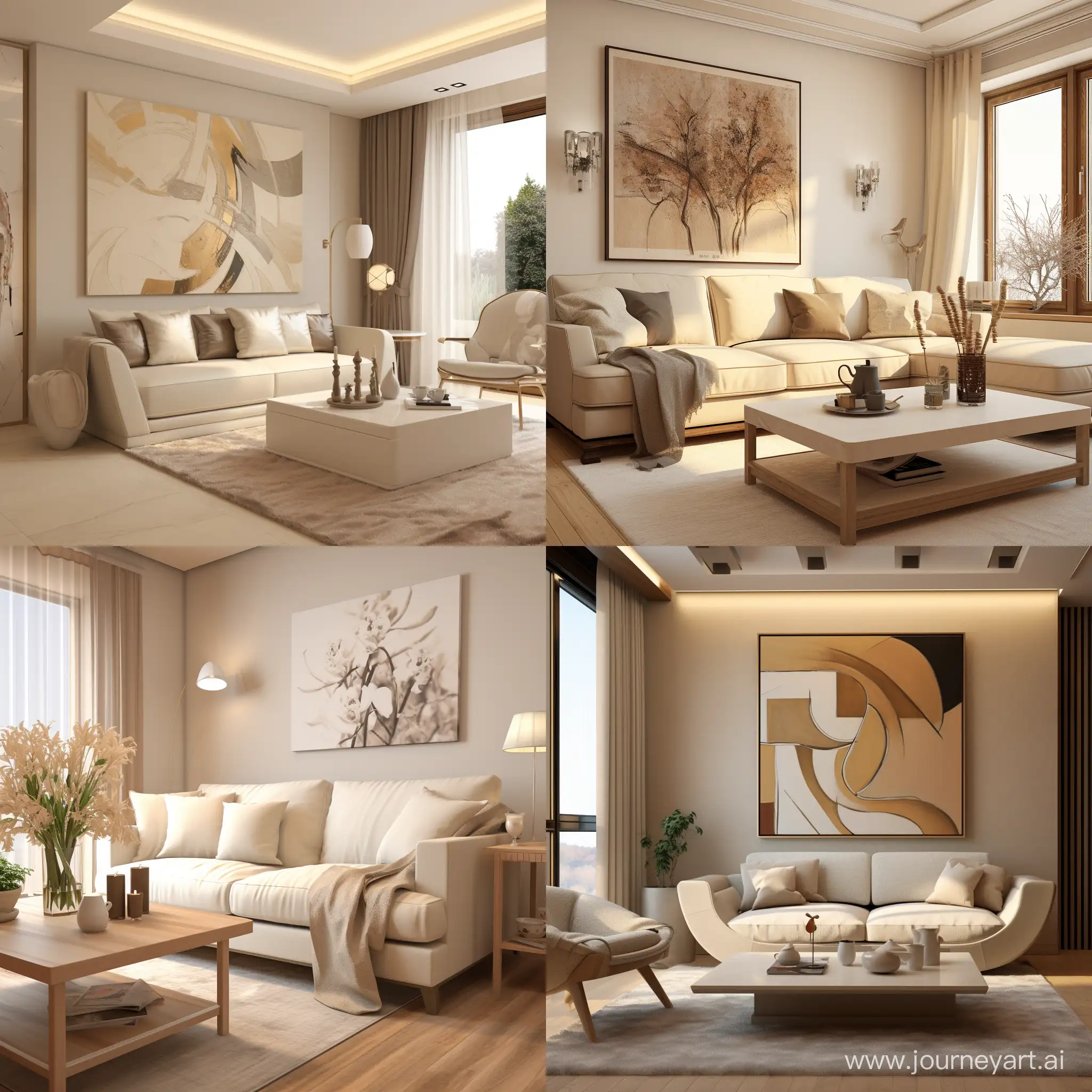 living room,moderne style,beige color__ar 2:3

