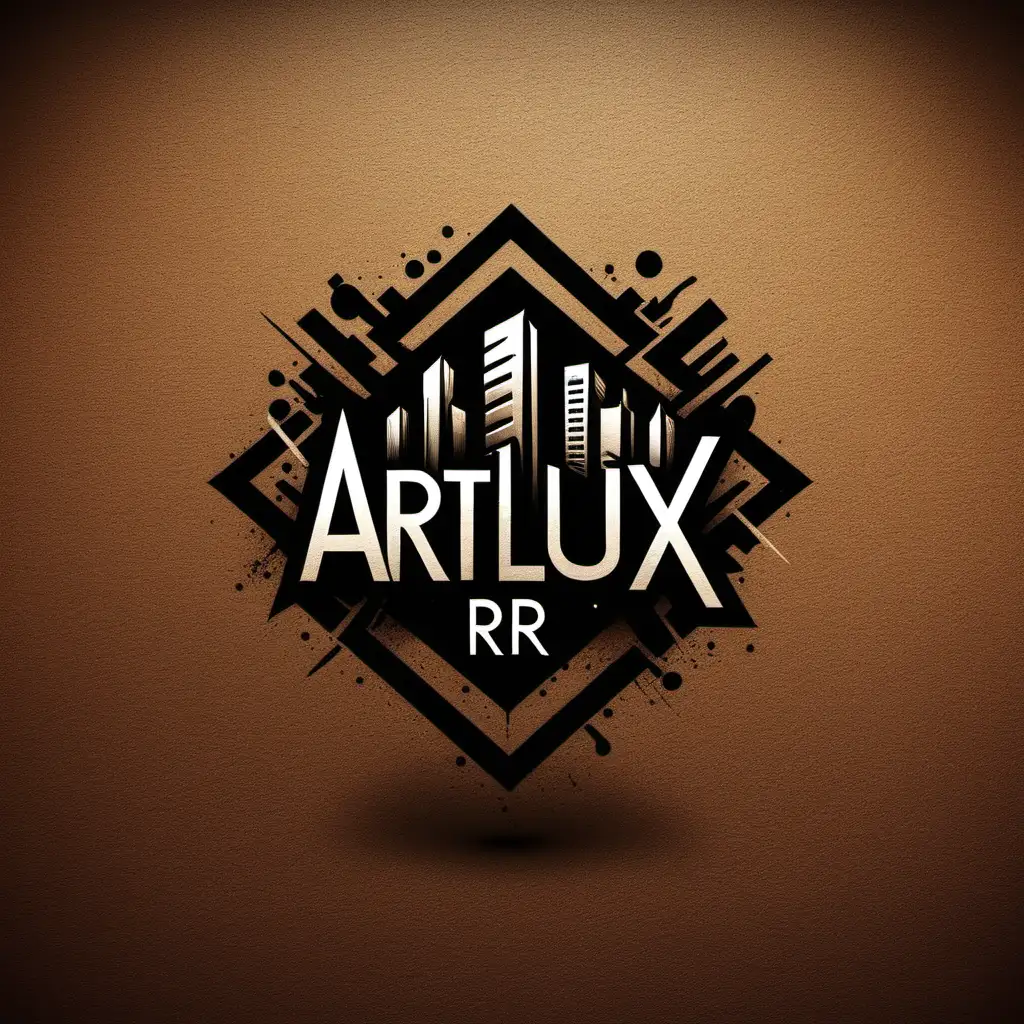ArtLuxByRR Stylish and Memorable Urban Art Logo