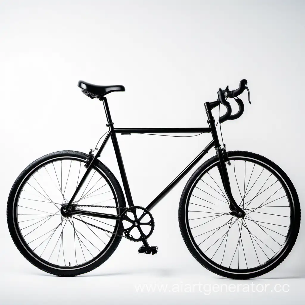 Vibrant-Contrast-Bicycle-Showcase-on-a-Clean-White-Background